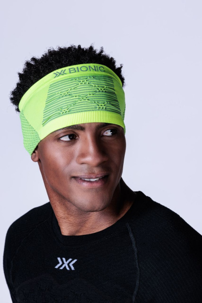 Бандана X-Bionic High Headband (; S/M(1); Y020 Hi_Vis_Yellow/Grey)